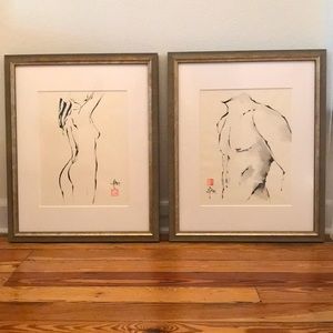 Julie Keaton-Reed Original Sumi Ink on Paper